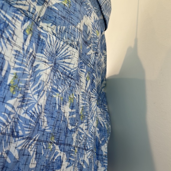 NEW Robert Graham Linen/Cotton SS Button Front Shirt - Picture 8 of 9